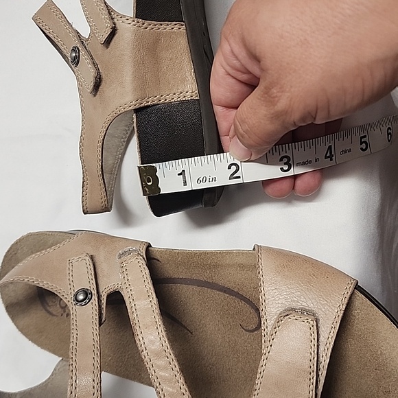 Abeo Bio System Quartz Sandals in natural color sz 9N - Picture 10 of 10